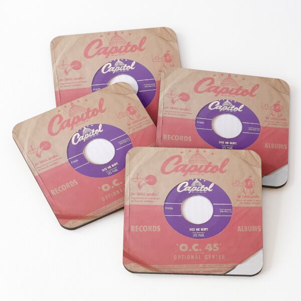 Item preview, Les Paul, Jazz Me Blues, 45,Jazz, Blues, guitar, 50's designed and sold by Vintaged.