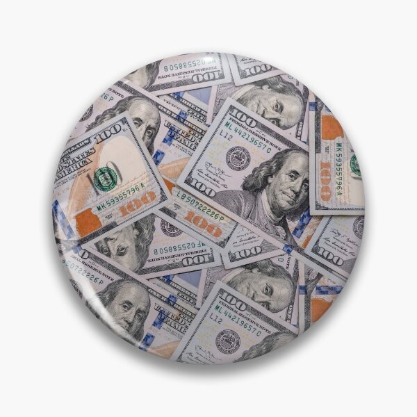 Item preview, US Currency 100 dollar bill motif designed and sold by ThomMorris.