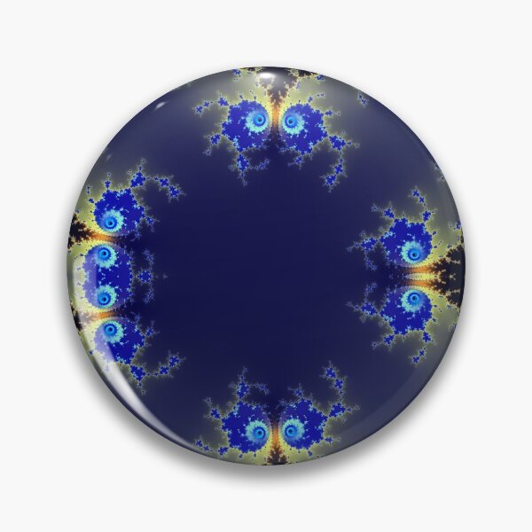 Item preview, Square Julia Fractal with vortex's designed and sold by magnetite360.