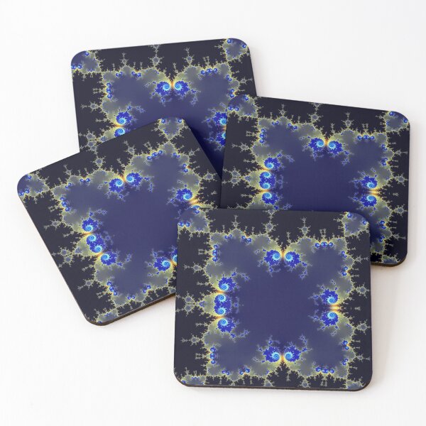 Item preview, Square Julia Fractal with vortex's designed and sold by magnetite360.