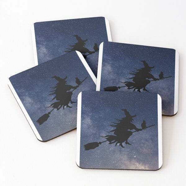 Item preview, Witch silhouette designed and sold by Helen Enchanted Designs .