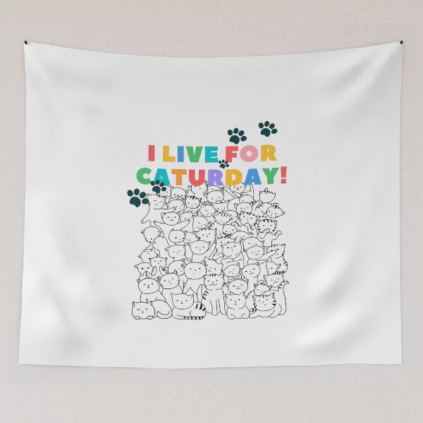 Item preview, Caturday designed and sold by speakupandshine.