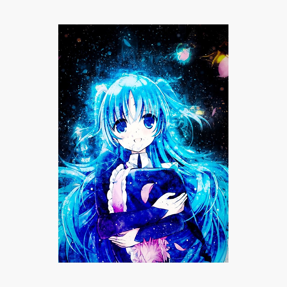 Chtholly Nota Seniorious Worldend Fine Art Anime | Art Board Print