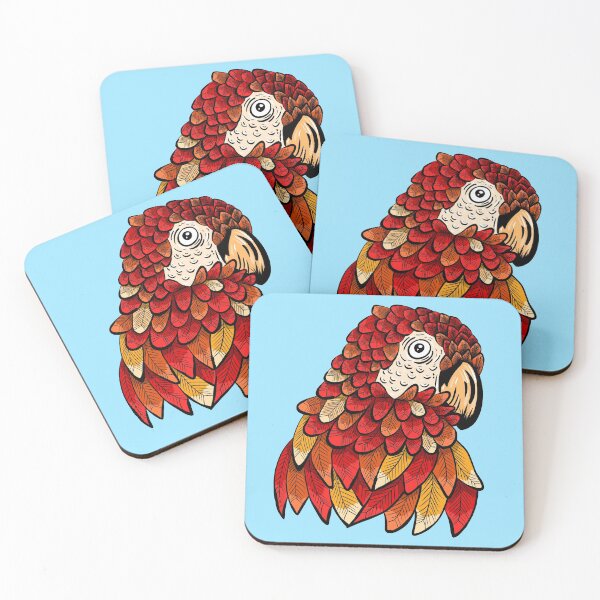 Item preview, Red Parrot  designed and sold by missmann.
