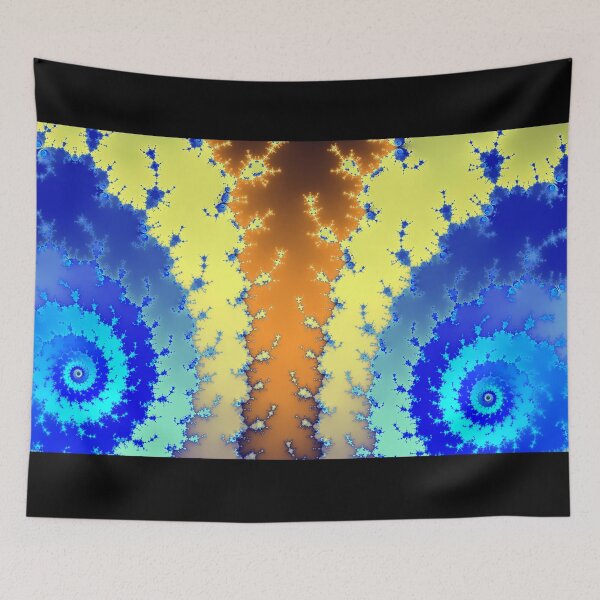 Item preview, Vortex Fire Pillar Julia Fractal designed and sold by magnetite360.
