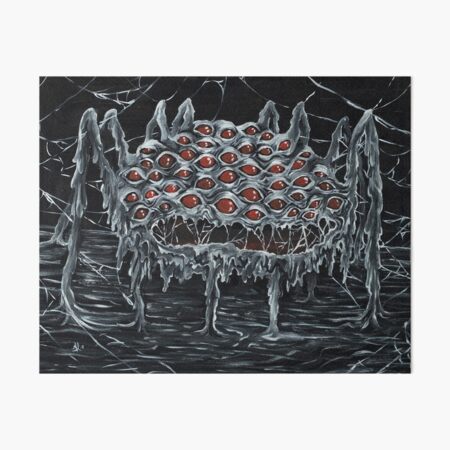 Gold Foil Wall Art FEAR OF collection 8x10 Fear of Holes Art TRYPOPHOBIA Art Gift Foil Painting
