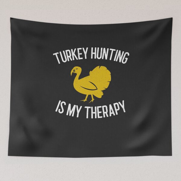 Item preview, Turkey Hunting Is My Therapy Outdoorsman Gift designed and sold by EricJP.