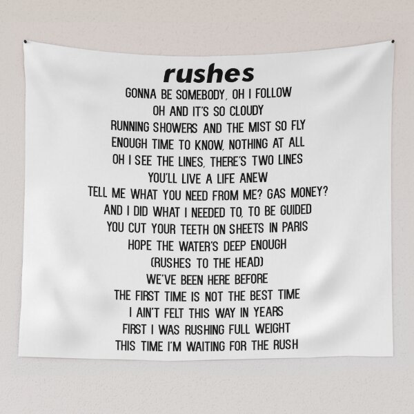 Item preview, Rushes - Frank Ocean designed and sold by claywalkr.