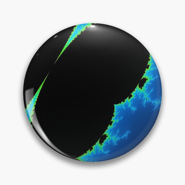 Item preview, Electric Blue Stretched Mandelbrot Set Fractal designed and sold by magnetite360.