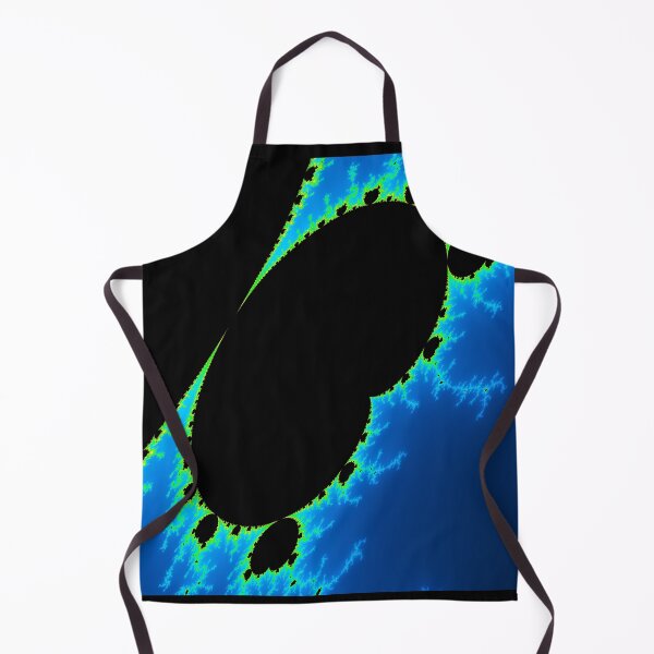 Item preview, Electric Blue Stretched Mandelbrot Set Fractal designed and sold by magnetite360.