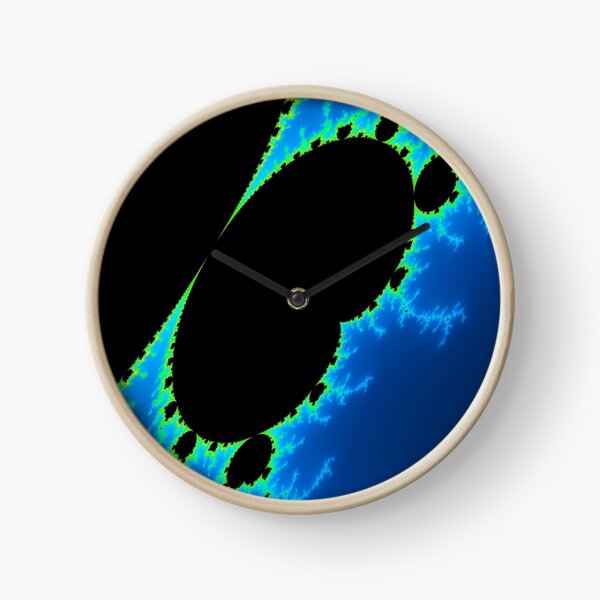Artikelvorschau, Electric Blue Stretched Mandelbrot Set Fraktal entworfen und verkauft von magnetite360.