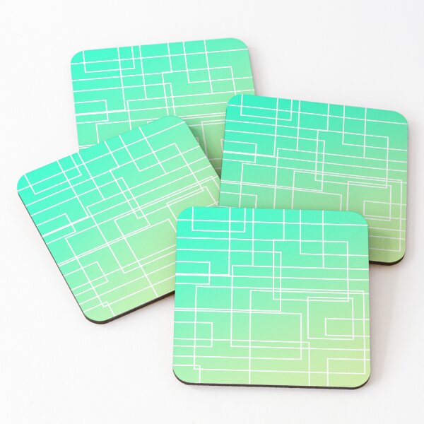 Item preview, Greenish-Blue Abstract designed and sold by IdrisRose.