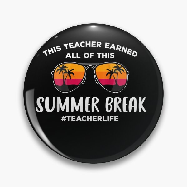 Item preview, This Teacher Earned All Of This Summer Break Teacher Life  designed and sold by RanirO.