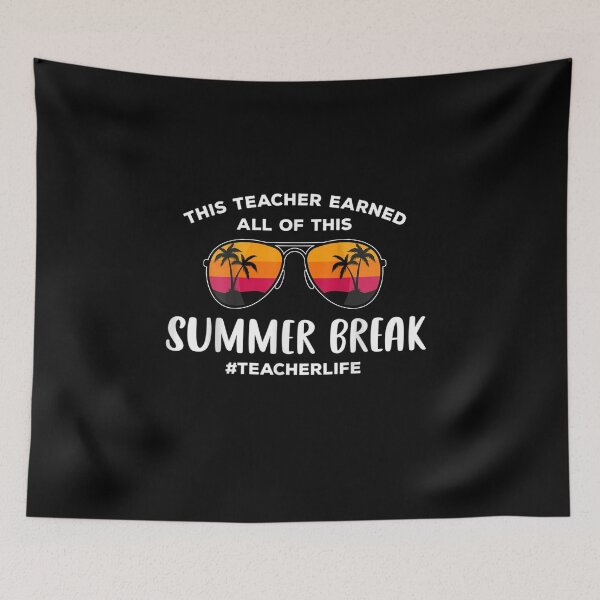 Item preview, This Teacher Earned All Of This Summer Break Teacher Life  designed and sold by RanirO.