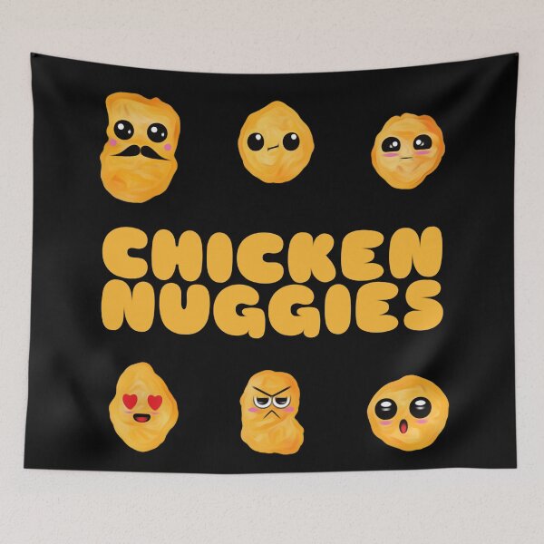 Item preview, Cute Kawaii Chicken Nuggies designed and sold by Gordon Nelson.