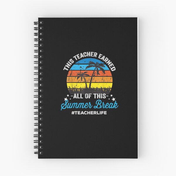 Item preview,  This Teacher Earned All Of This Summer Break Teacher Life  designed and sold by RanirO.