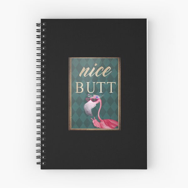 Item preview, Flamingo Nice Butt Poster designed and sold by Eglantine-1.