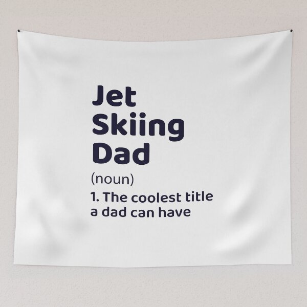 Item preview, Jet Ski Water Sports Boat Dad Fathers day Funny designed and sold by CuteDesigns1.