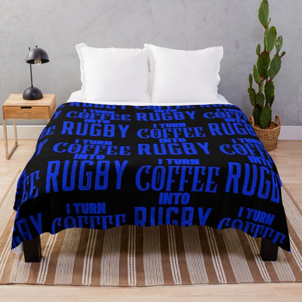 Item preview, I Turn Coffee Into Rugby, Funny Coffee and Rugby Gift For Mum's, Dad's, Brother's or Sister's designed and sold by BigJackTees.