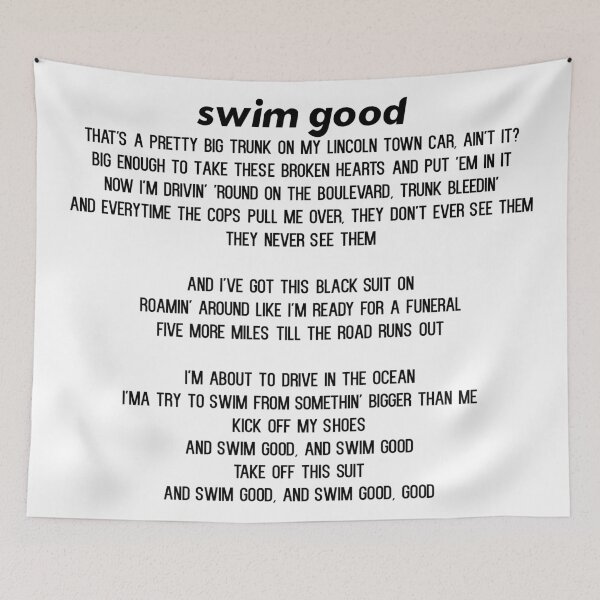 Item preview, Swim Good - Frank Ocean designed and sold by claywalkr.