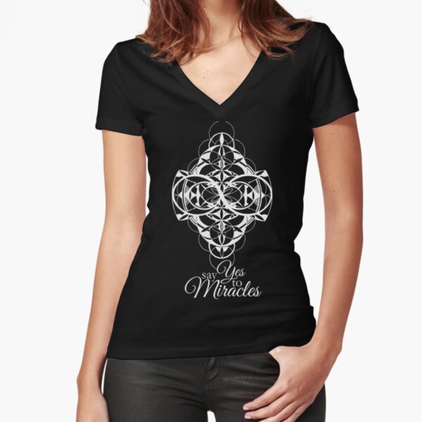 Fitted V-Neck T-Shirt