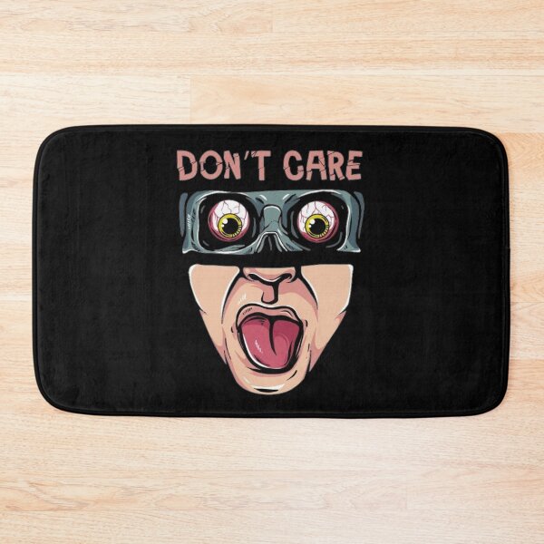 Item preview, Don't care funny face designed and sold by Sovik Goswami.