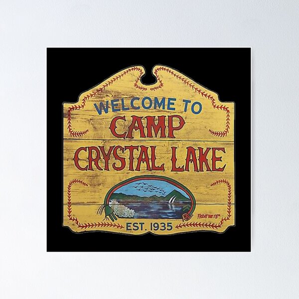 friday the 13th camp crystal lake sign