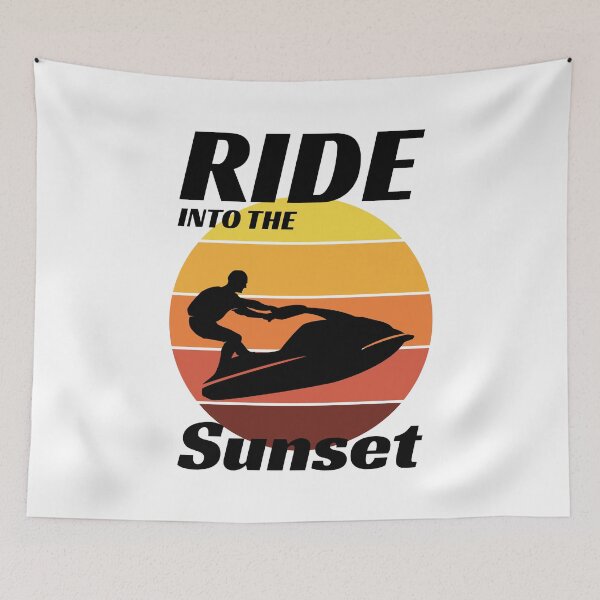 Item preview, Jet Ski Water Sports Boat Sea Summer Vintage Retro designed and sold by CuteDesigns1.