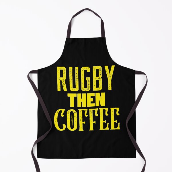 Item preview, Rugby Then Coffee, Funny Rugby And Coffee Gift For Dad's, Mom's, Brother's, And Sisters designed and sold by BigJackTees.