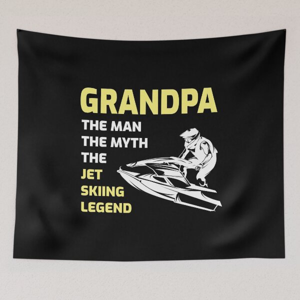 Item preview, Jet Ski Water Sports Boat Sea Grandpa Fathers day designed and sold by CuteDesigns1.