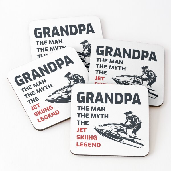 Item preview, Jet Ski Water Sports Boat Sea Grandpa Fathers day designed and sold by CuteDesigns1.