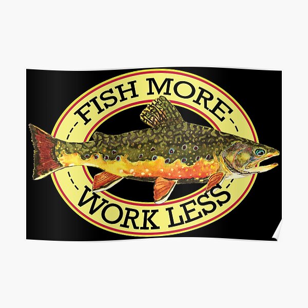 Humorous Fishing Poster