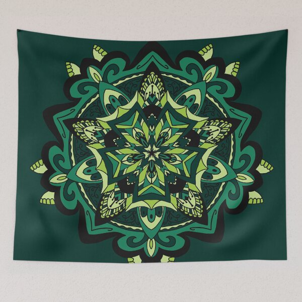 Item preview, Green and Black Mandela designed and sold by IdrisRose.