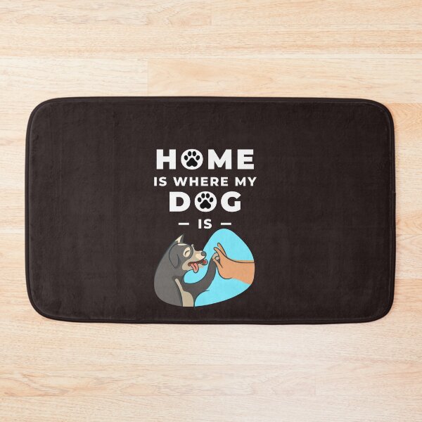 Item preview, Home is Where My Dog Is designed and sold by speakupandshine.