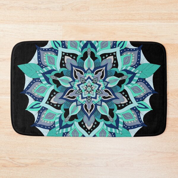 Item preview, Blue and Black Mandela designed and sold by IdrisRose.