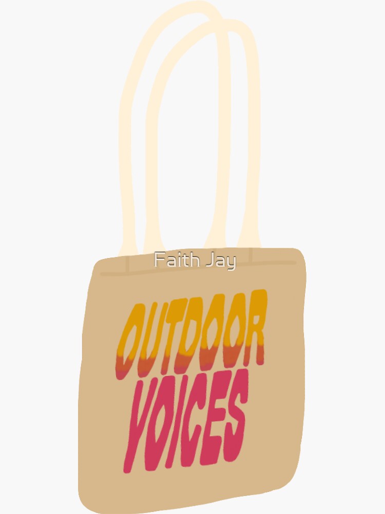 Outdoor voices tote online bags