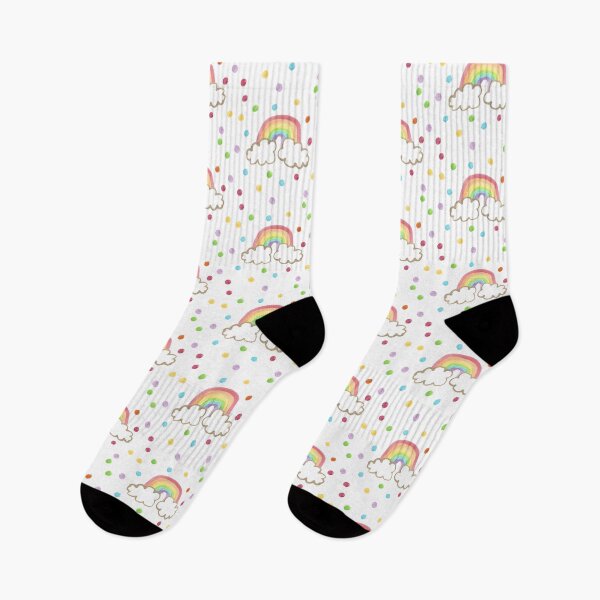 Item preview, One Happy Rainbow watercolour designed and sold by Crafted-Pear.