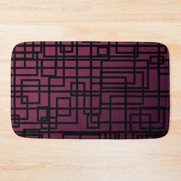 Item preview, Pink and Black Abstract designed and sold by IdrisRose.