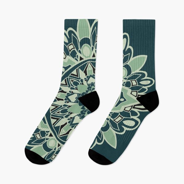 Item preview, Minty Green Mandela designed and sold by IdrisRose.