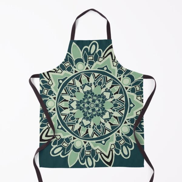 Item preview, Minty Green Mandela designed and sold by IdrisRose.