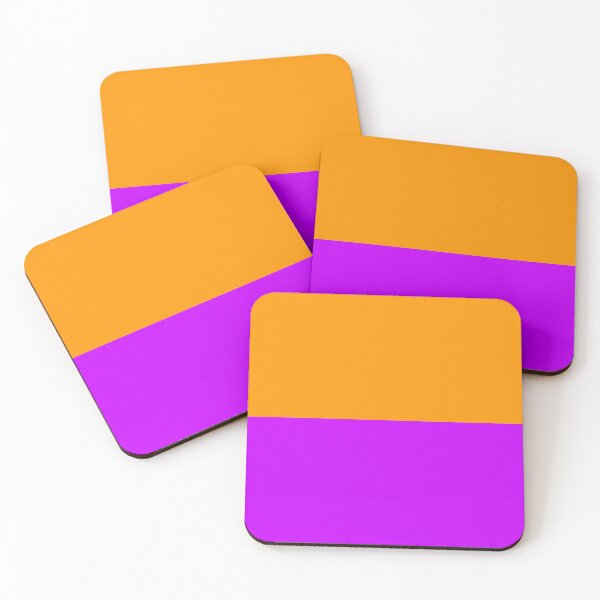 Item preview, Neon Orange & Purple designed and sold by Moonshine Paradise.