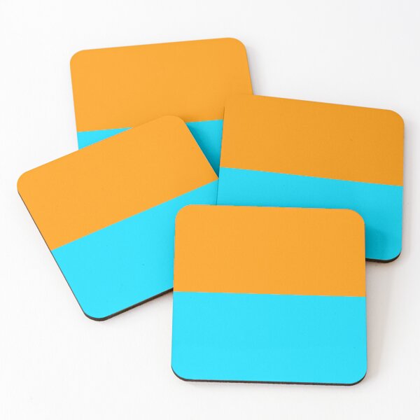 Item preview, Neon Orange & Blue designed and sold by Moonshine Paradise.