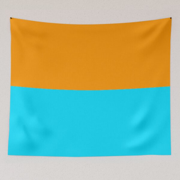 Item preview, Neon Orange & Blue designed and sold by Moonshine Paradise.