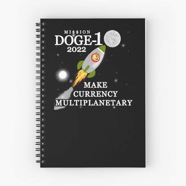 Item preview, Doge-1 Space Lunar Mission Make Currency Multiplanetary designed and sold by JG0024.