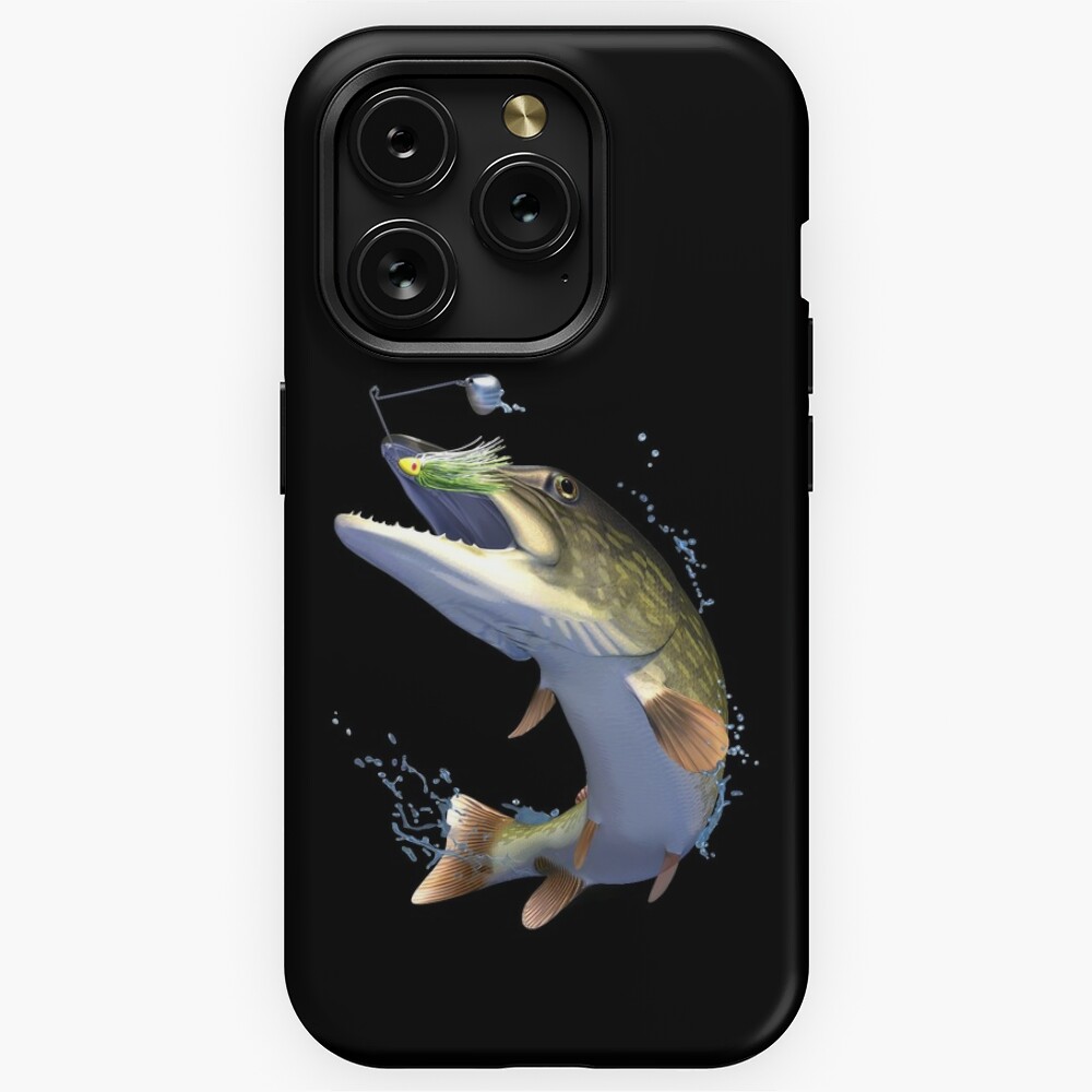 Northern Pike Fishing Fisherman iPhone Case for Sale by Markus Ziegler