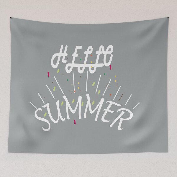 Item preview, Beach Shirt, Hello Summer designed and sold by AMZIL-ZA.