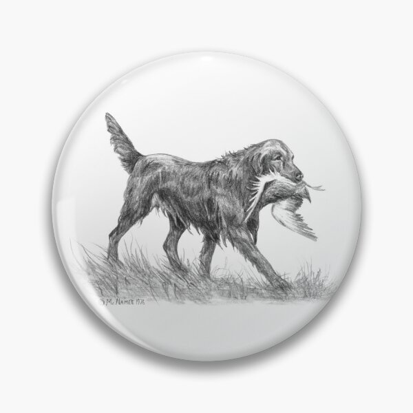 Item preview, Golden Retriever fetching a duck designed and sold by Terry McNamee.