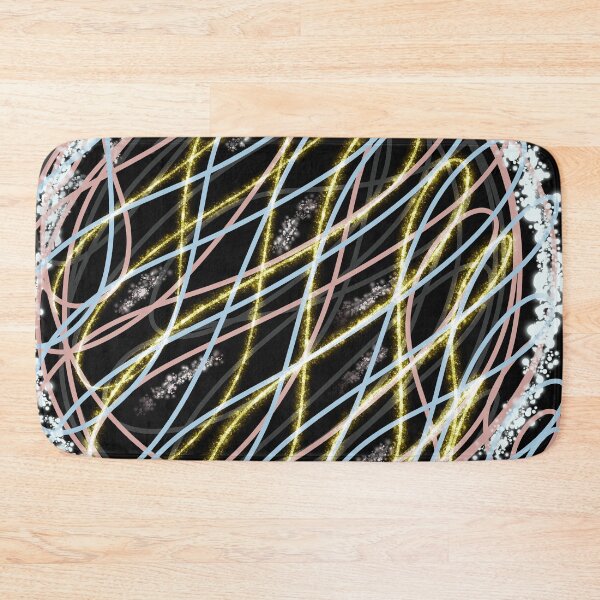 Item preview, Multiple colored overlapping circles, black, pink, gold designed and sold by Roselove4869.