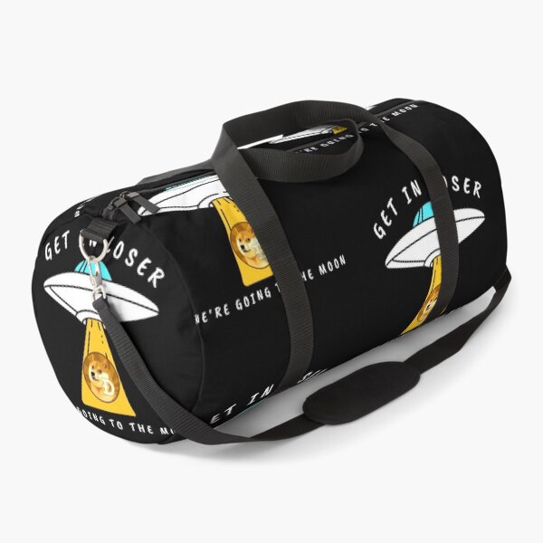 Item preview, Dogecoin Get In Loser We're Going To The Moon Crypto DOGE Cryptocurrency designed and sold by Bitcoin-Fashion.