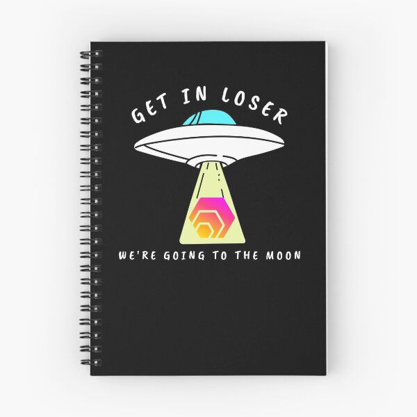 Item preview, HEX Get In Loser We're Going To The Moon Crypto HEX Cryptocurrency designed and sold by Bitcoin-Fashion.